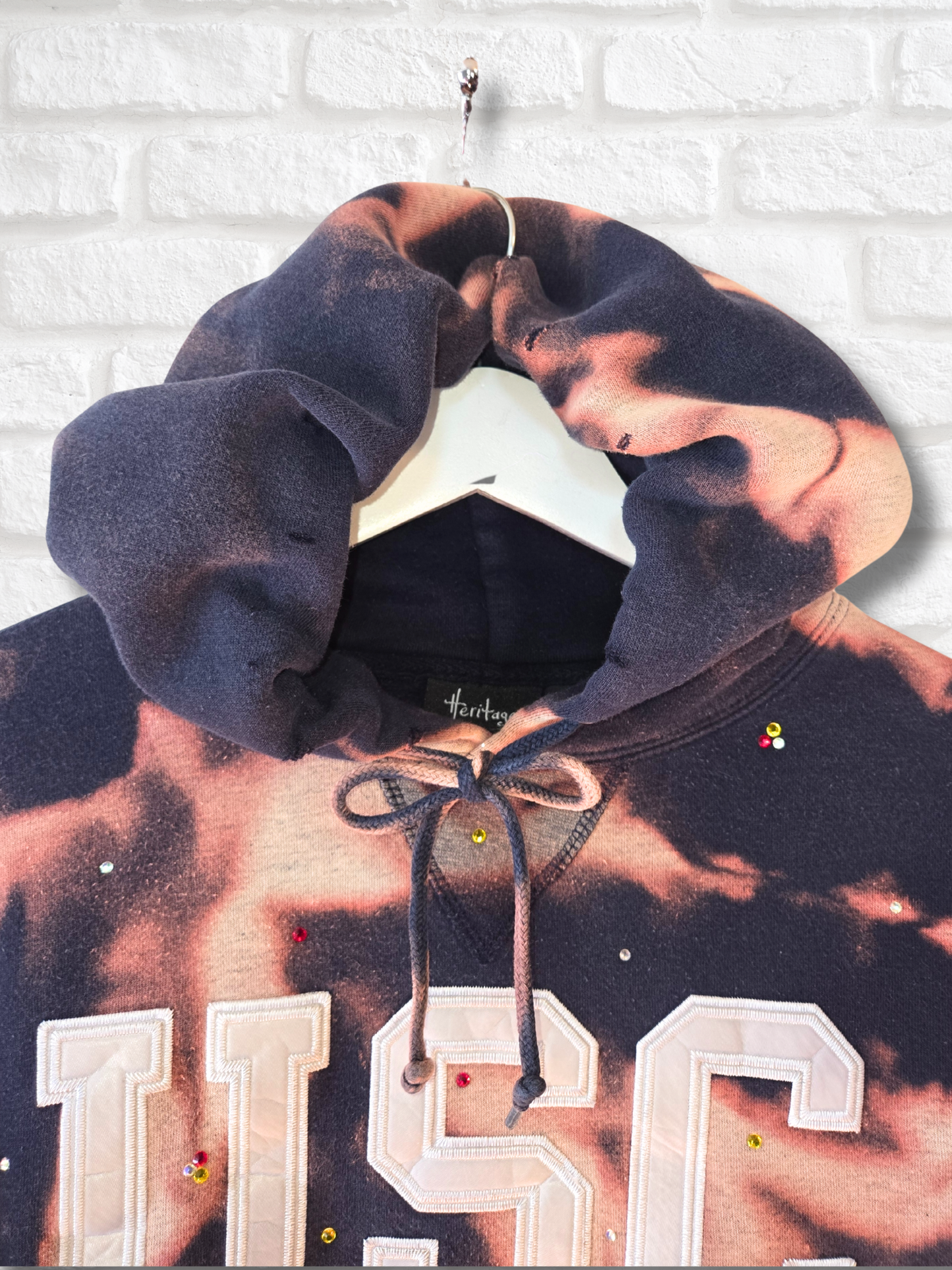 USC Trojans Crop Hoodie