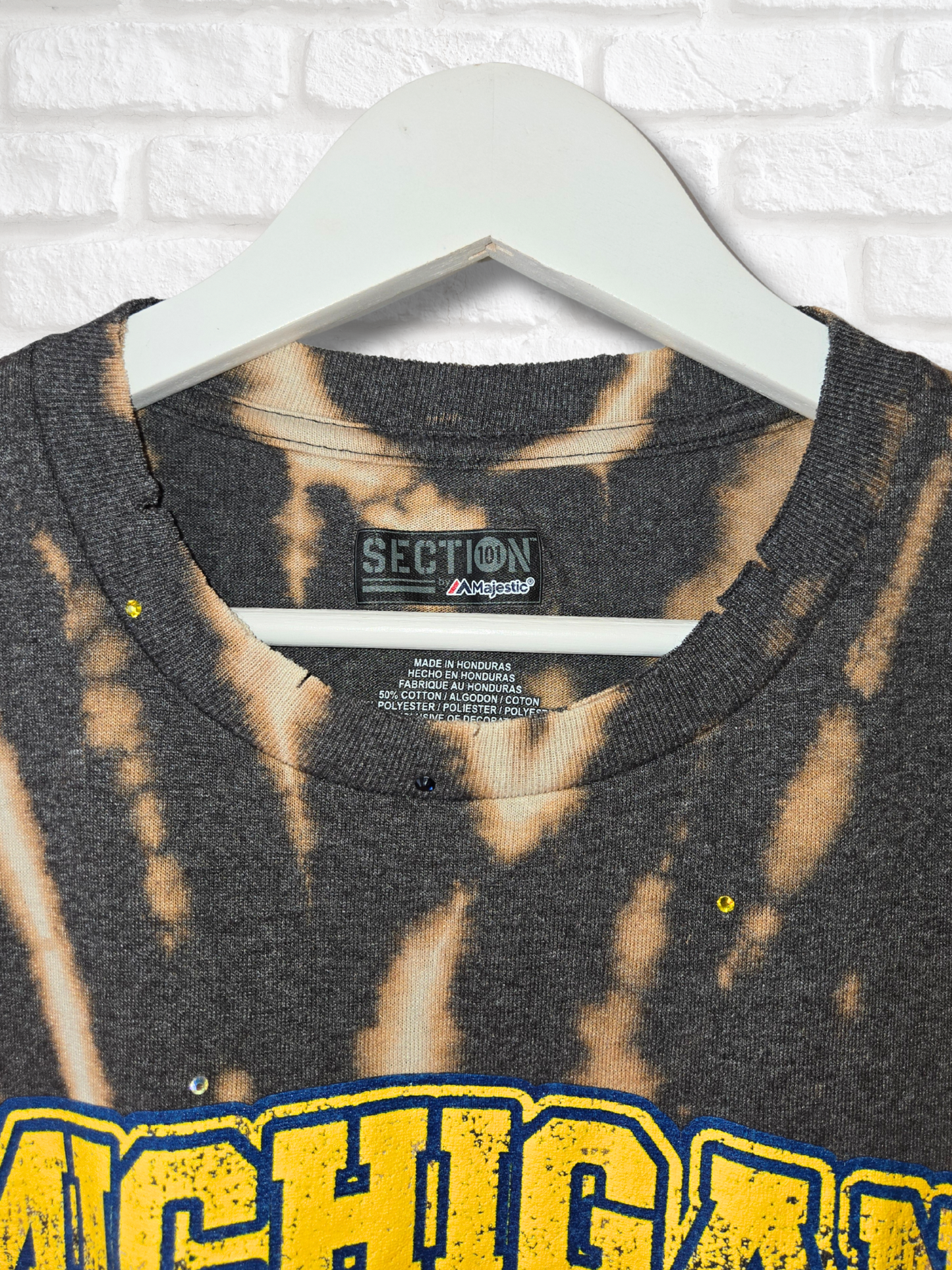 Michigan Wolverines Crop Top