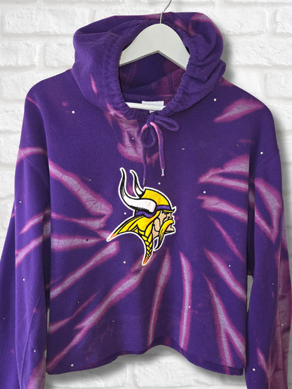 Minnesota Vikings Crop Hoodie