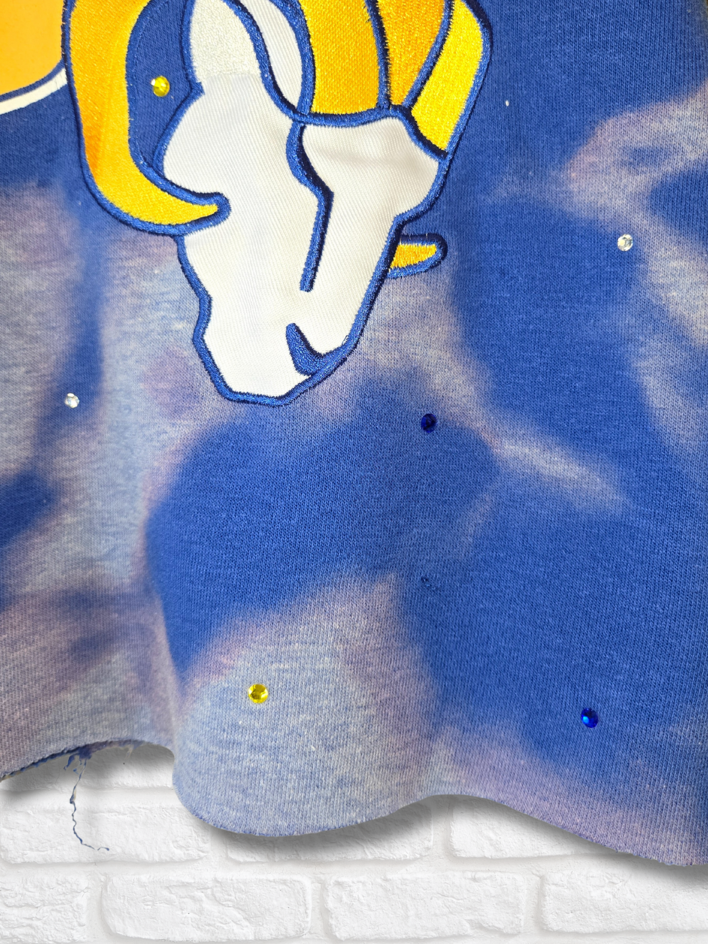 Los Angeles Rams Crop Hoodie