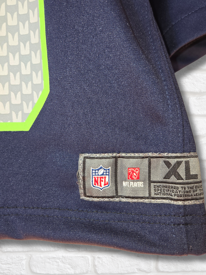 Seattle Seahawks Rhinestone Crop Jersey