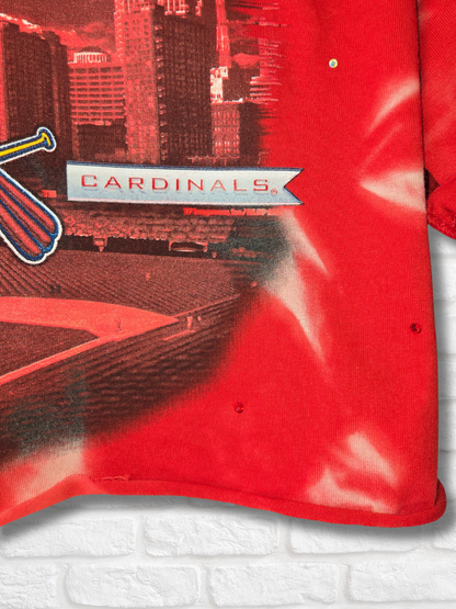 St Louis Cardinals Crop Top- Large