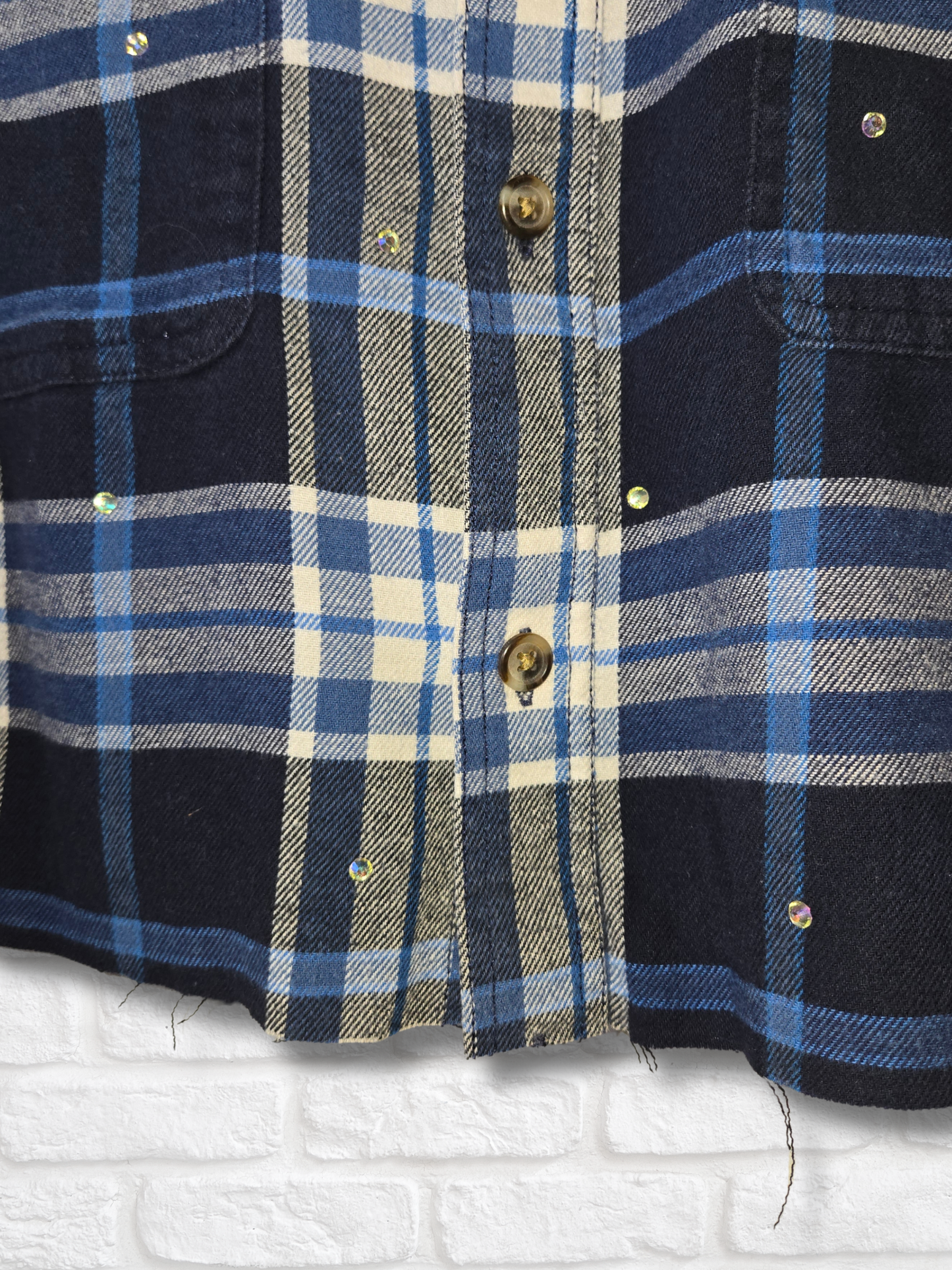 Dodgers HK Crop Flannel