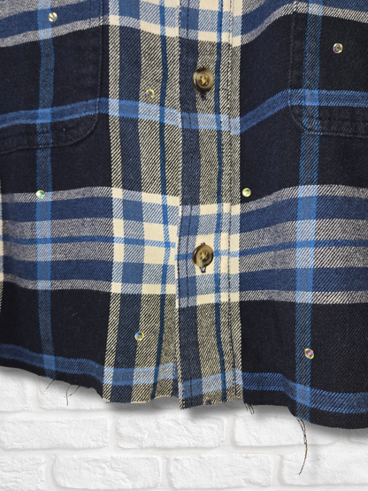 Dodgers HK Crop Flannel