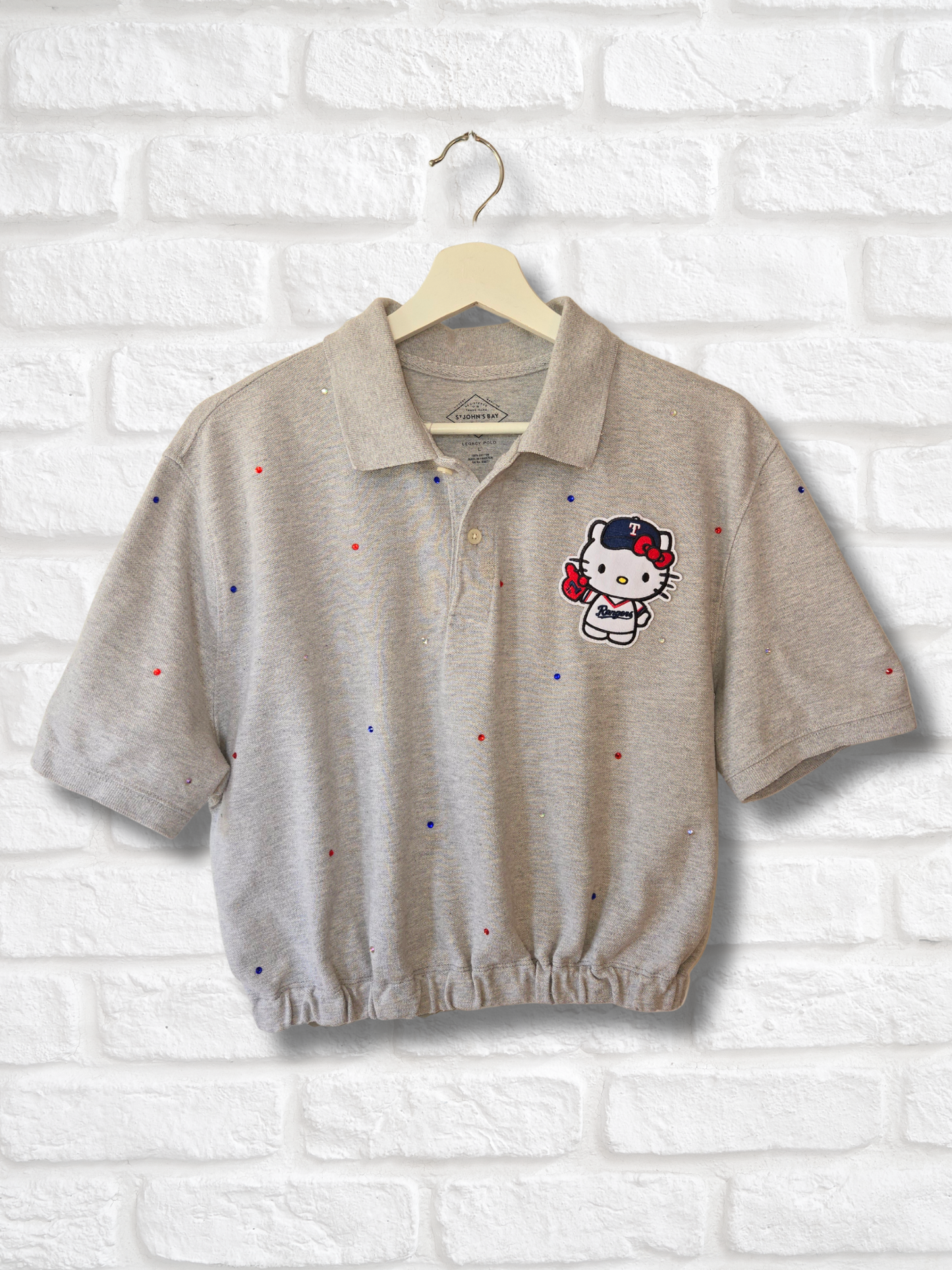 Texas Rangers HK Crop Polo