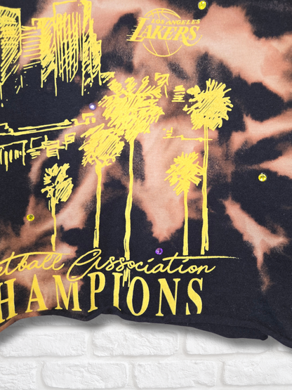 Los Angeles Lakers Crop Top- Medium