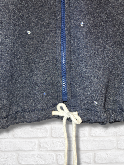 Buffalo Sabers Crop Zip-Up Sweatshirt - Medium/Large
