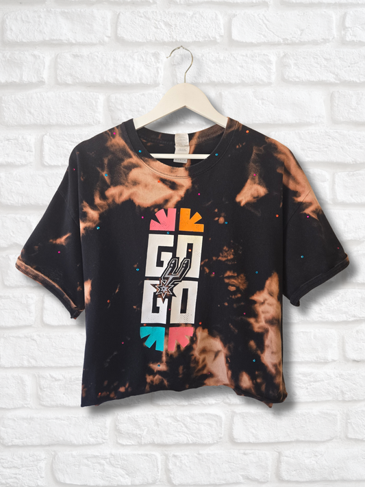 San Antonio Spurs Crop Top - XL