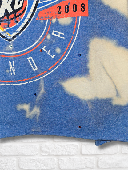 OKC Thunder Crop Top - Medium