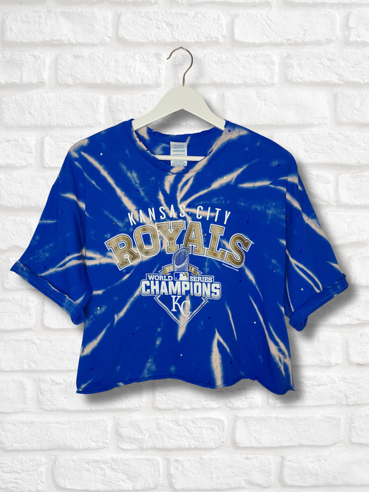 Kansas City Royals Crop Top- XL