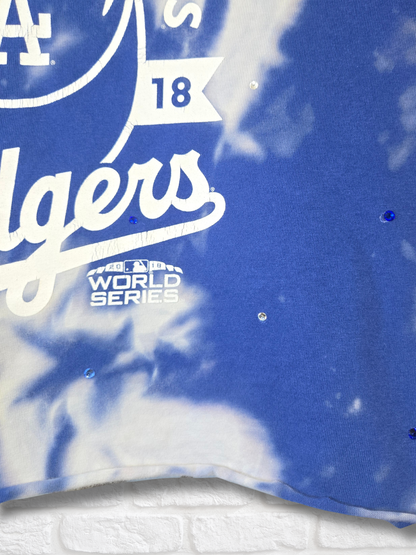 Los Angeles Dodgers Crop Top  - Large
