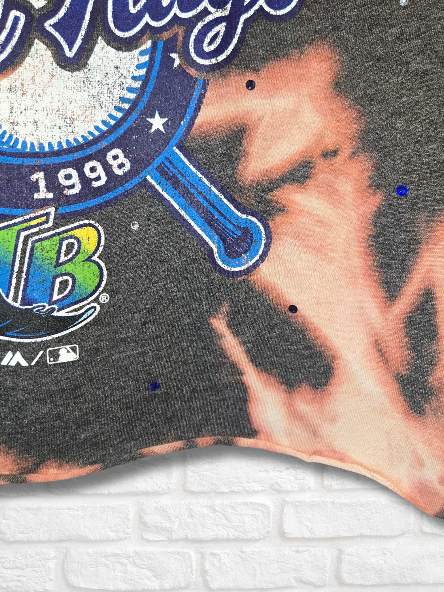 Tampa Bay Rays Crop Top- Large