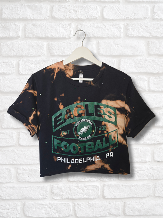 Philadelphia Eagles Crop Top- Large