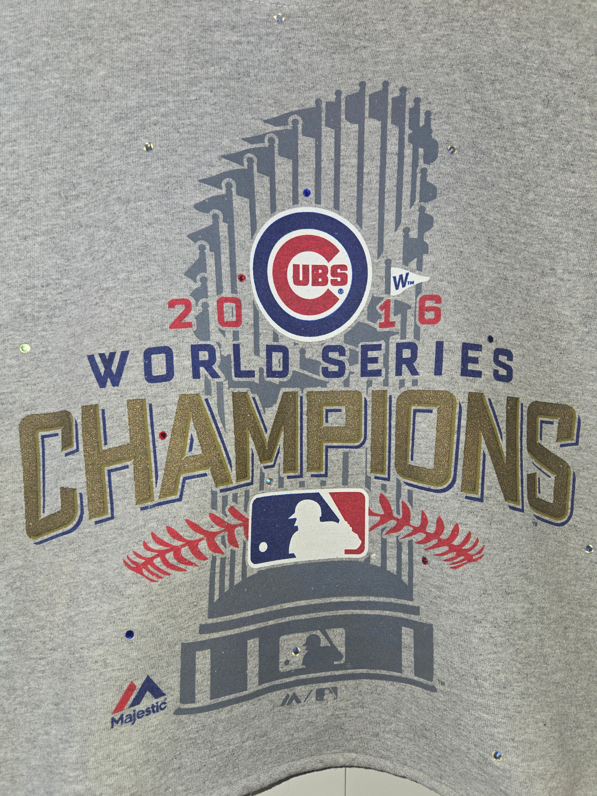 Chicago  Cubs Crop Top- XL