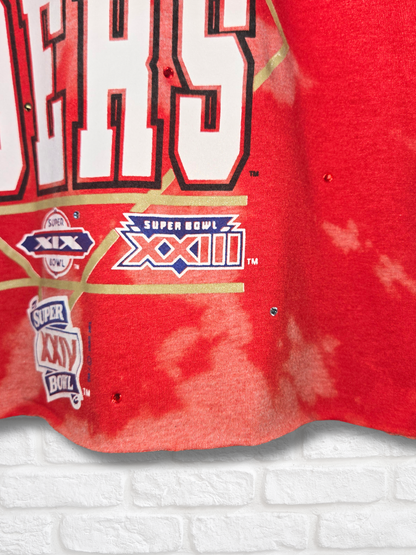 San Francisco 49ers Crop Top- Medium