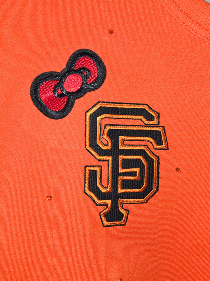 San Francisco Giants HK Crop Zip-Up Sweatshirt- Medium
