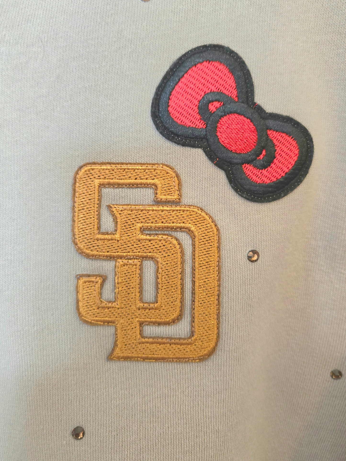 San Diego Padres HK Crop Zip-Up Sweatshirt