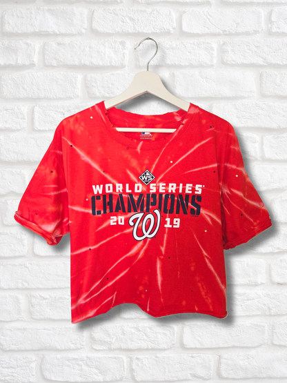 Washington Nationals Crop Top- XL
