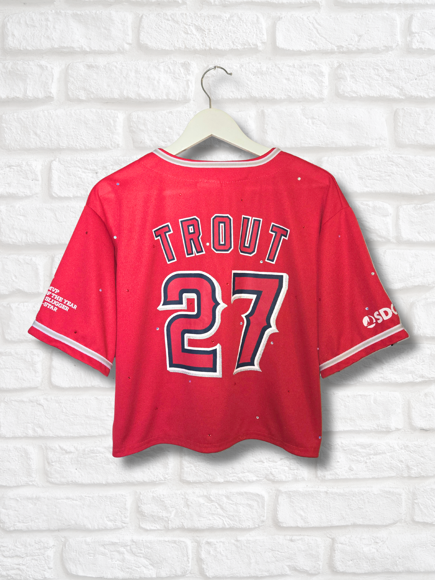 Los Angeles Angels Crop Jersey - XL