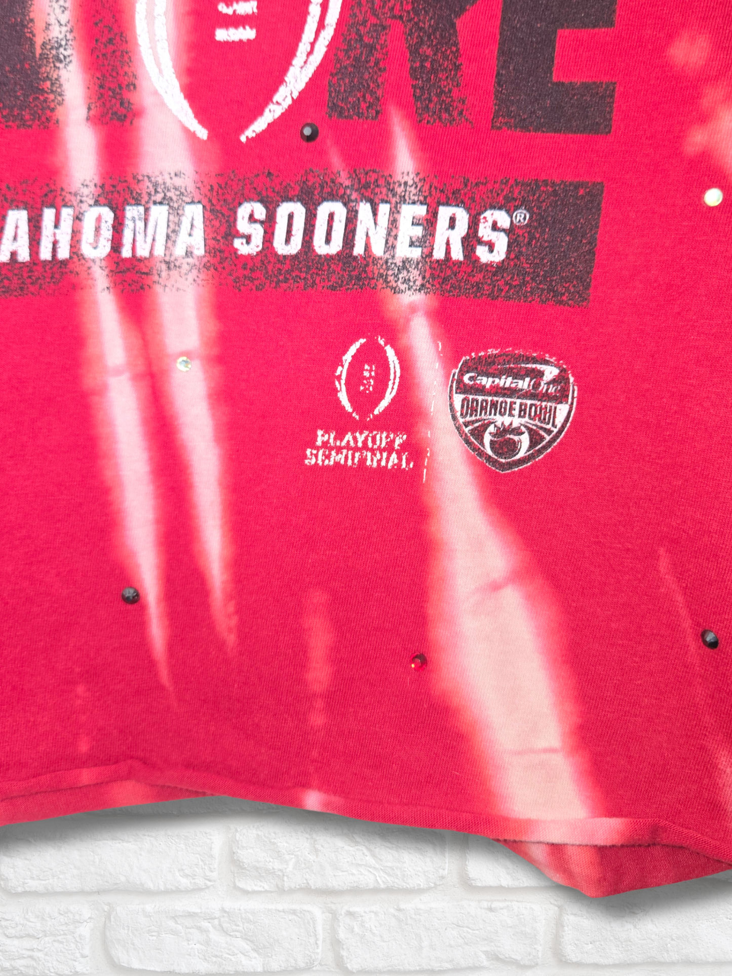Oklahoma Sooners Crop Top- Medium
