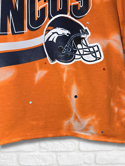 Denver Broncos Crop Top- Medium