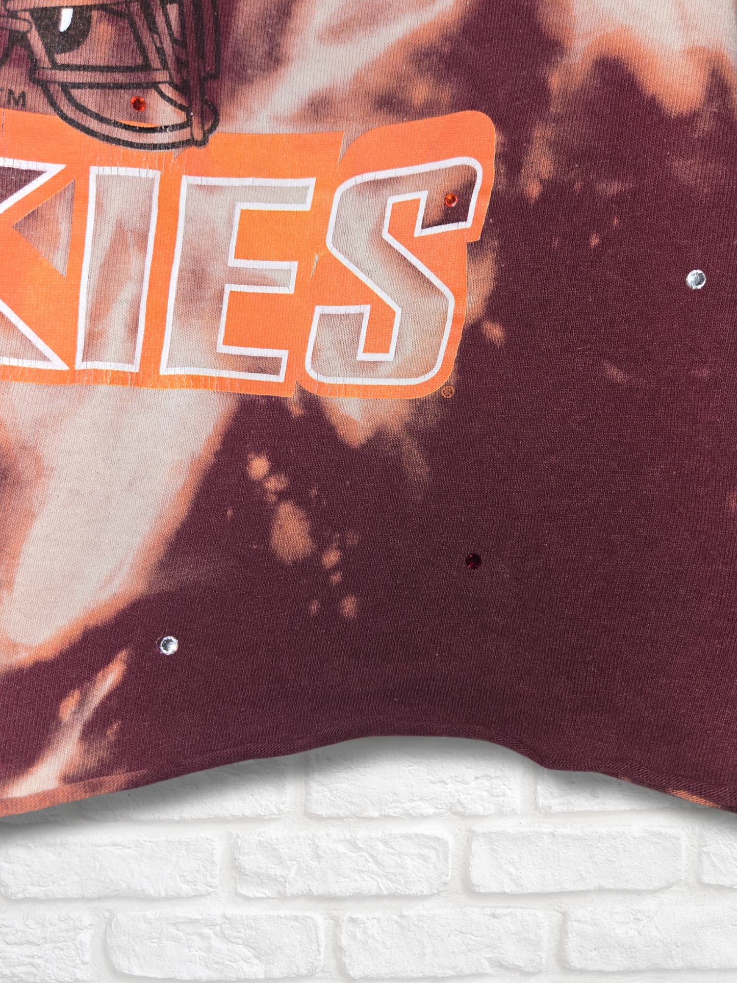 Virginia Tech Hokies Crop Top-  Large