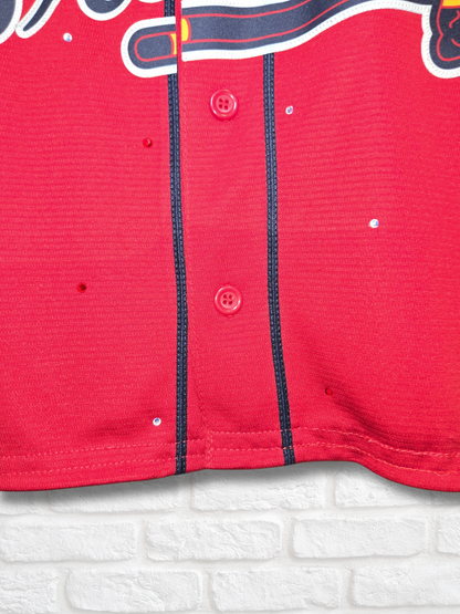 Atlanta Braves Crop Jersey- Small