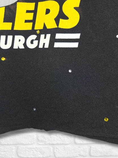 Pittsburgh Steelers Crop Top- Medium