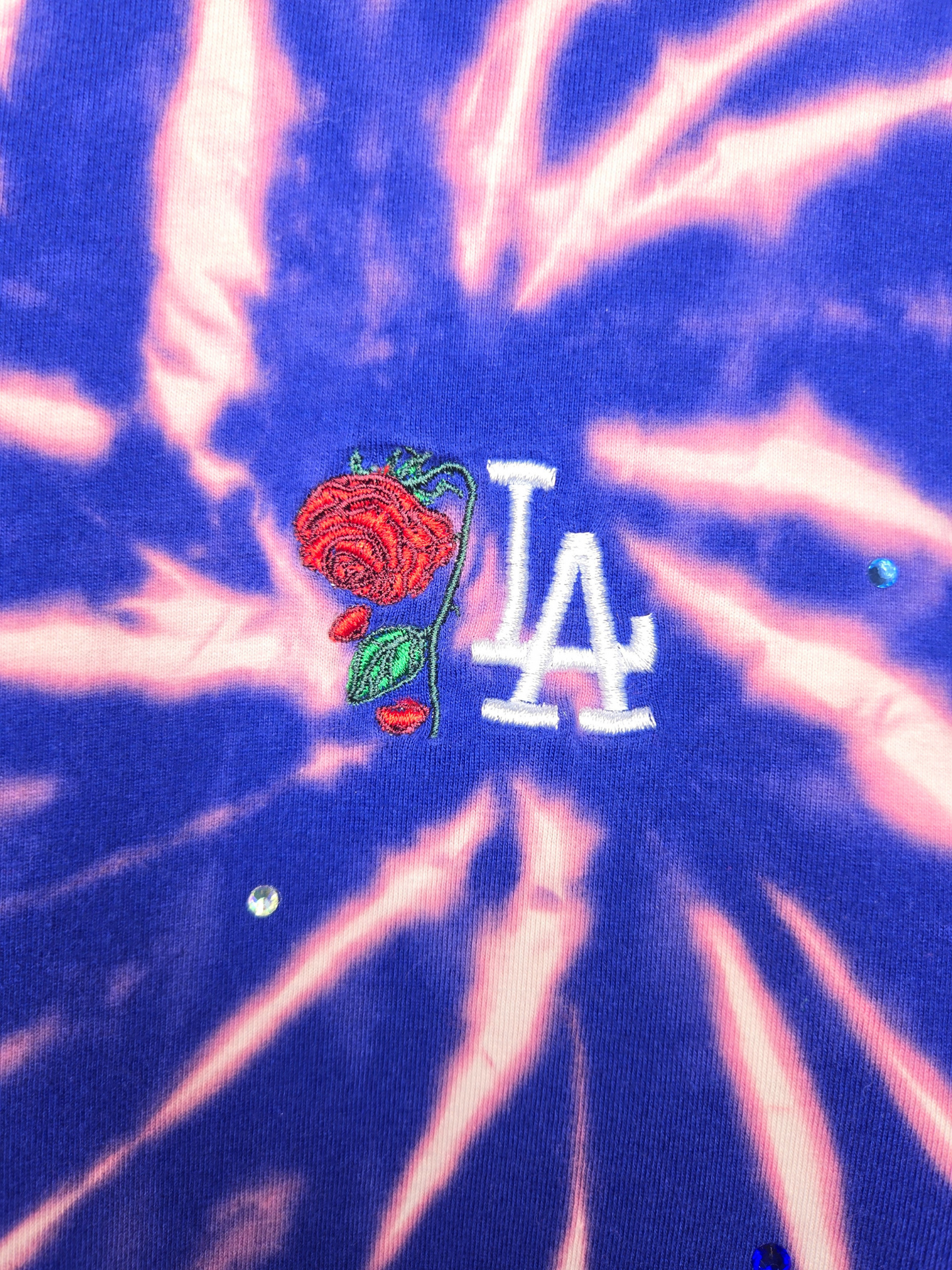 Los Angeles Dodgers Crop Top- Large