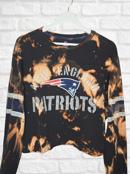 New England Patriots Crop Top