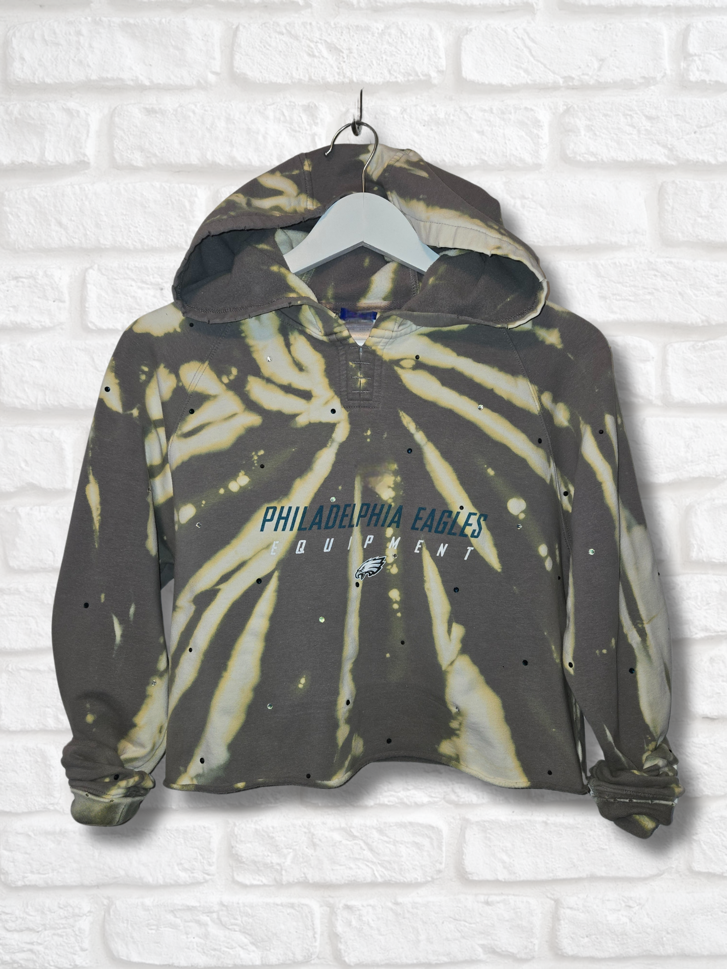 Philadelphia Eagles Crop Hoodie