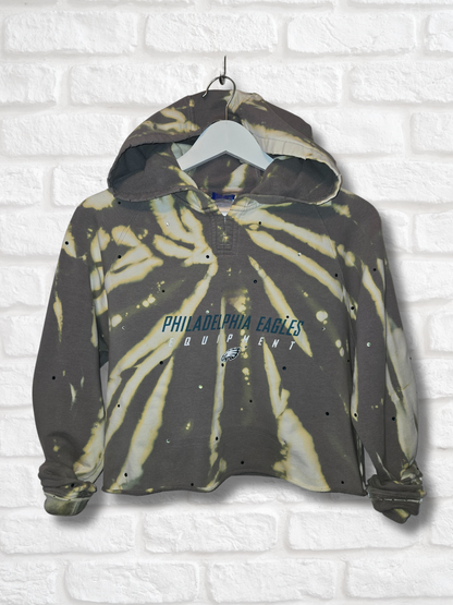 Philadelphia Eagles Crop Hoodie