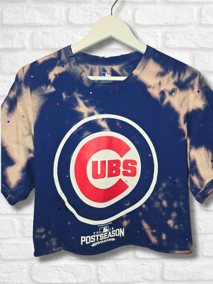Chicago Cubs Crop Top - Large