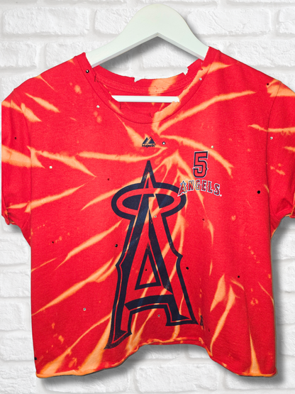 Los Angeles Angels Crop Top- Medium