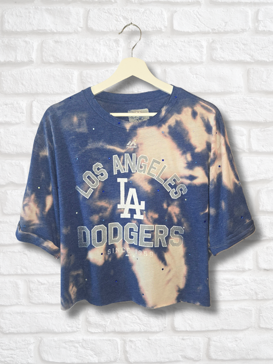 Los Angeles Dodgers Crop Top