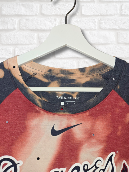 Atlanta Braves Crop Top- Large
