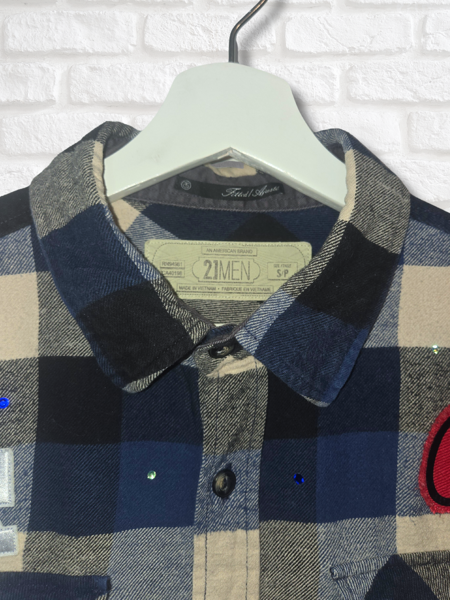 Dodgers HK Crop Flannel