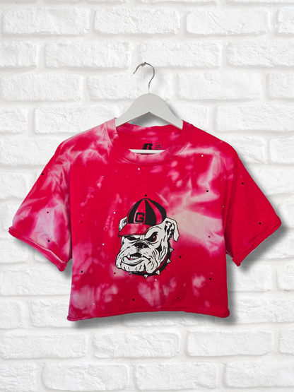 Georgia Bulldogs Crop Top