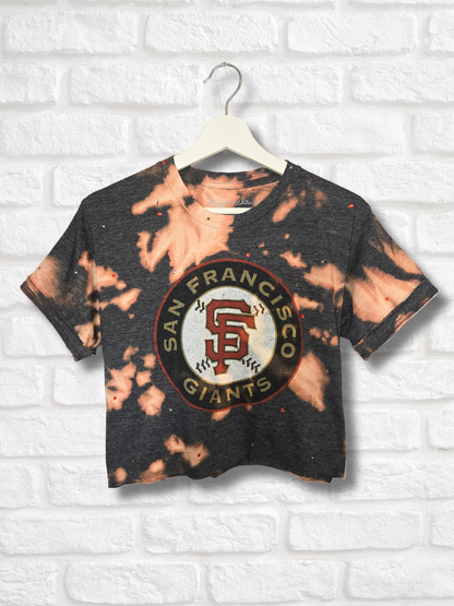 San Francisco Giants Crop Top- Small