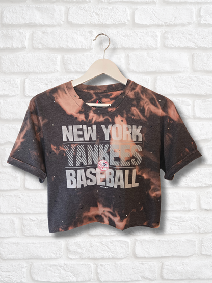 New York Yankees Crop Top - Small