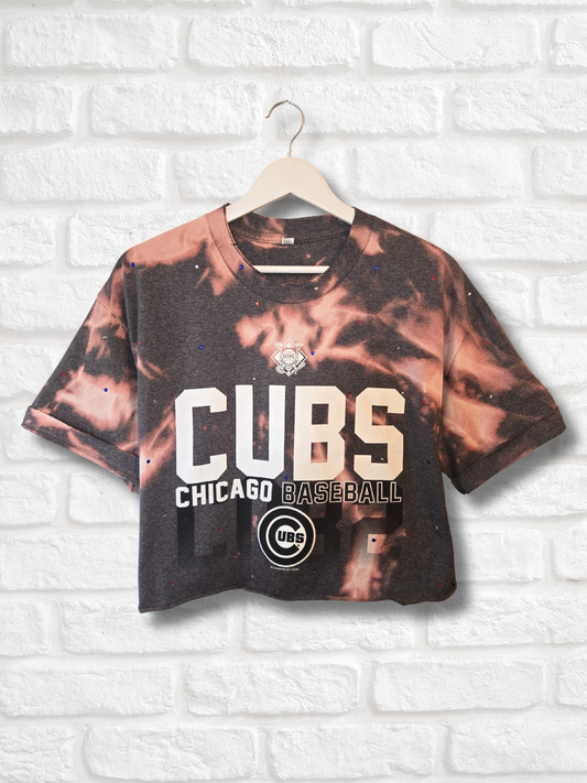 Chicago Cubs Crop Top - Large
