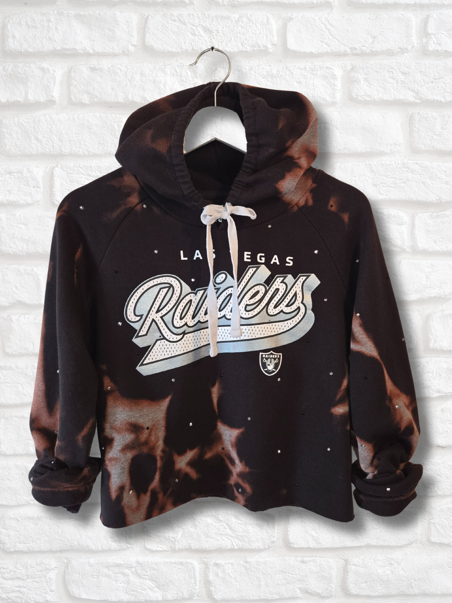 Las Vegas Raiders Crop Hoodie