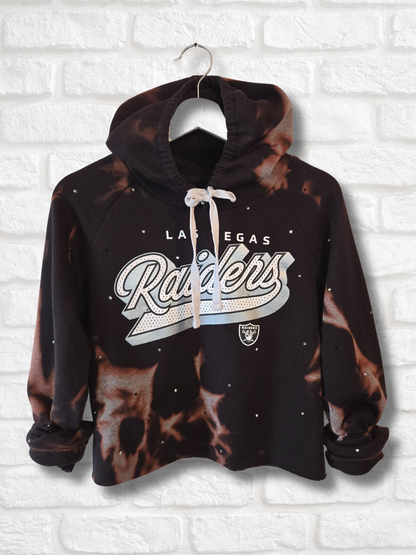Las Vegas Raiders Crop Hoodie