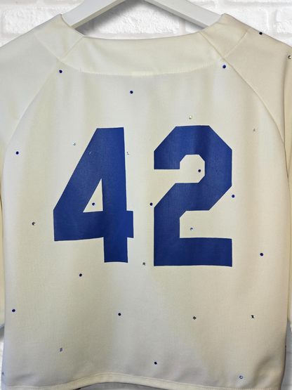 Los Angeles Dodgers Crop Jersey - Large