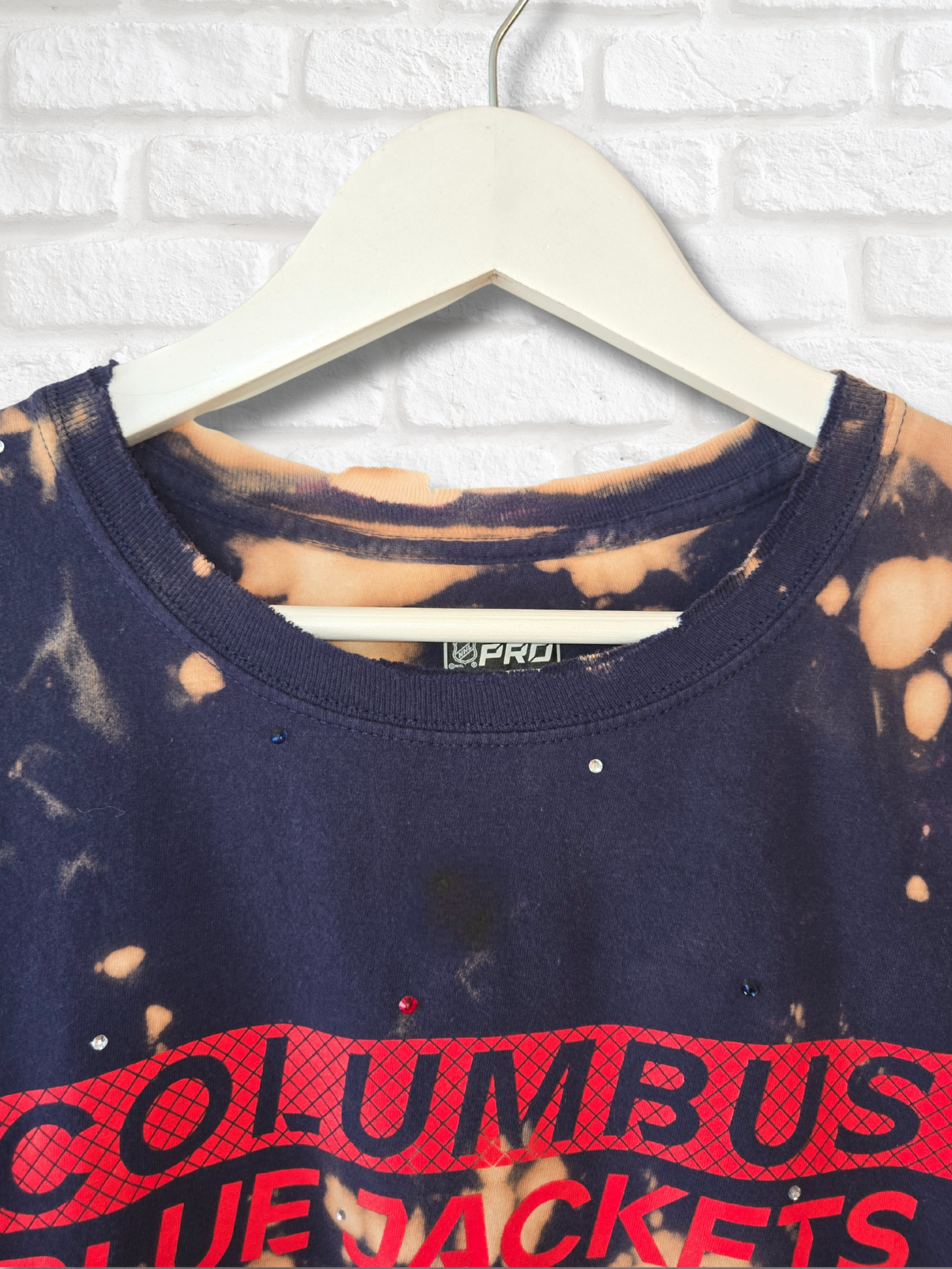 Columbus Blue Jackets Crop Top