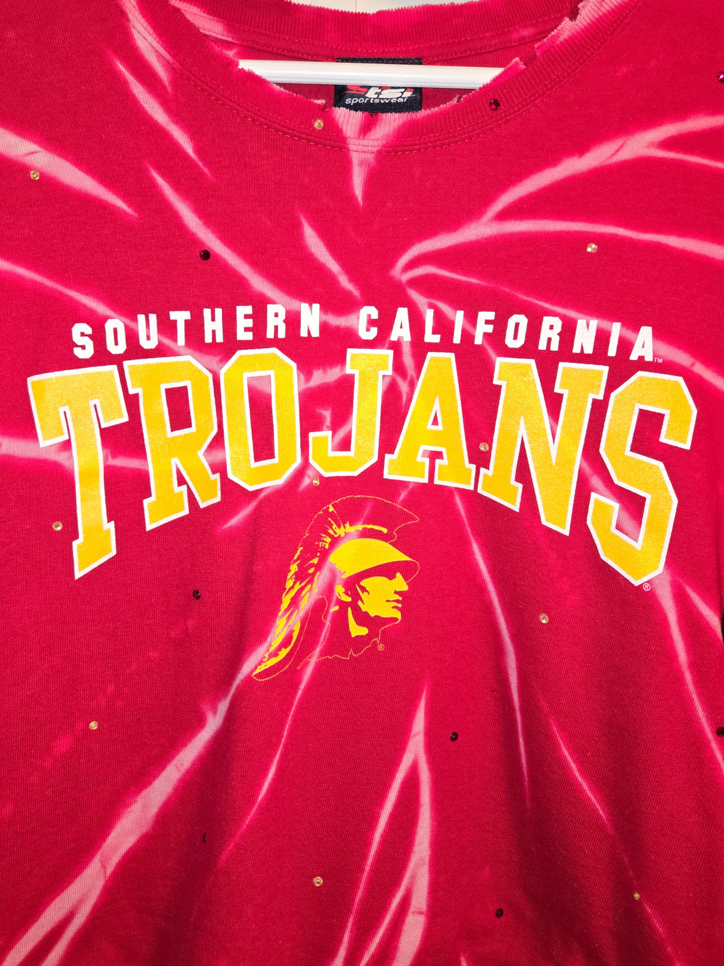 USC Trojans Crop Top
