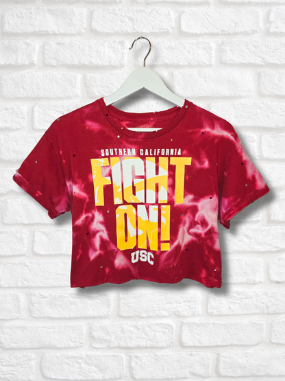 USC Trojans Crop Top