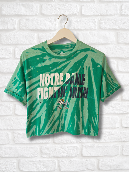 Notre Dame Crop Top