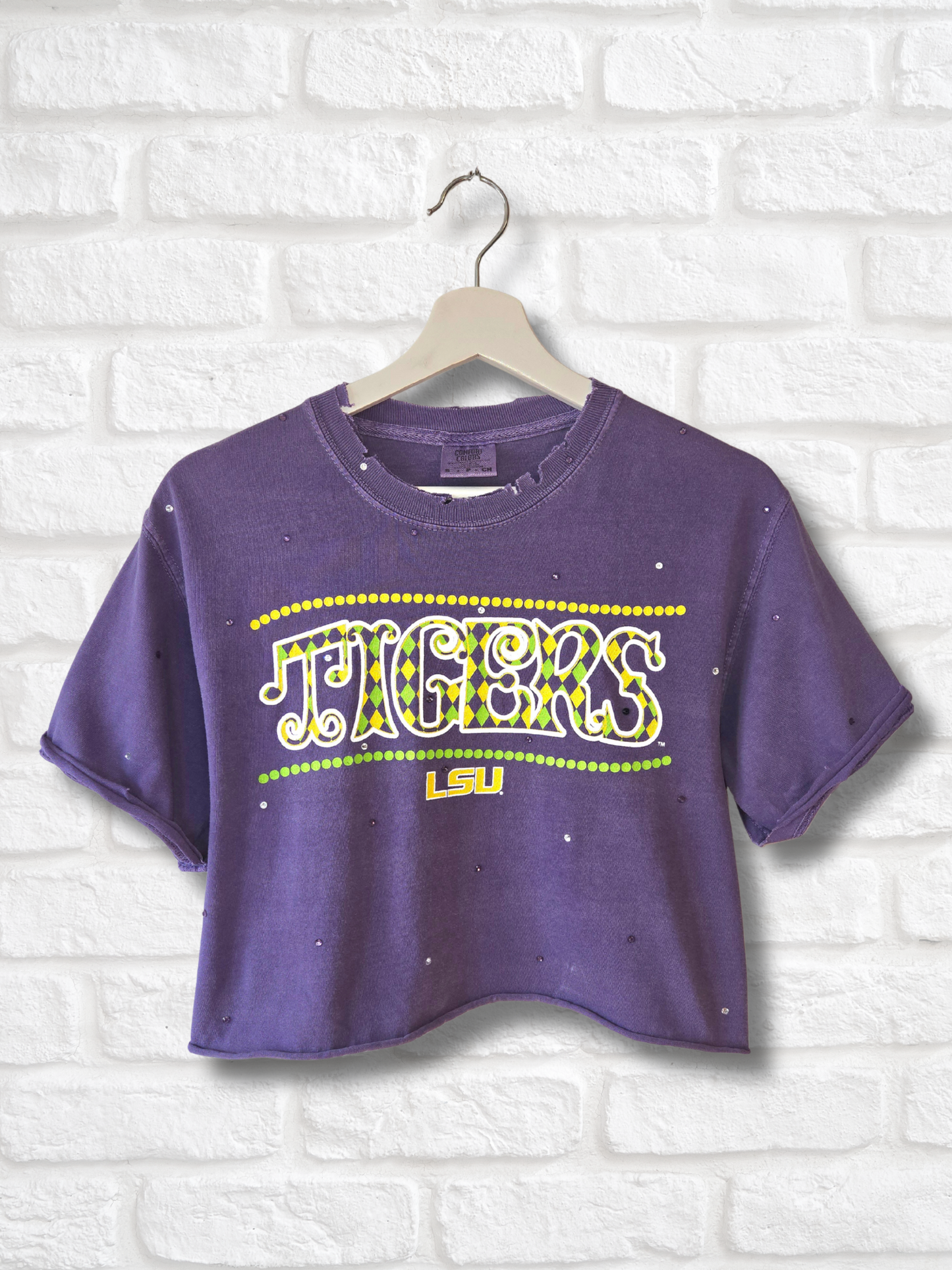 LSU Tigers Crop Top