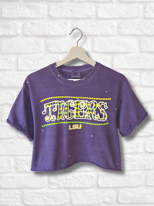 LSU Tigers Crop Top